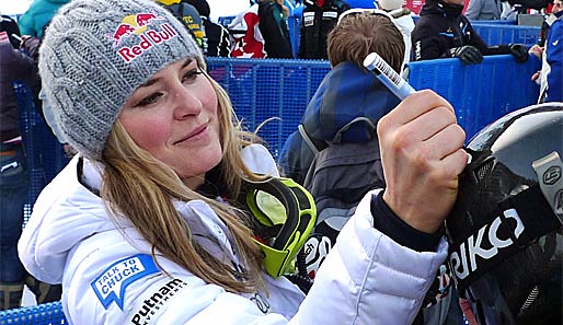 Ski-Rennläuferin Lindsey Vonn wurde in den USA zur Sportlerin des Jahres gewählt
