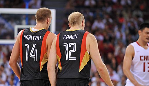 Nowitzki und Kaman gehören zu den Hoffnungsträgern für den olympischen Mannschaftssport