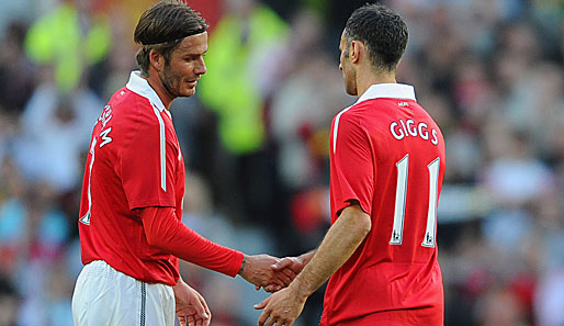 David Beckham und Ryan Giggs (v.l.n.r.) wieder in einem Team? Olympia könnte es möglich machen