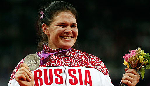 Die russischen Diskuswerferin Darja Pischtschalnikowa könnte ihr Olympia-Silber verlieren