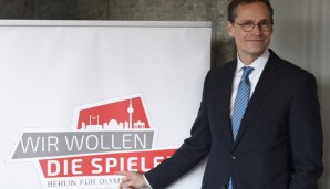 Michael Müller unterstützt die Berliner Bewerbung