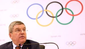 Thomas Bach vom IOC war für eine Inspektionsreise in Rio de Janeiro