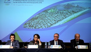 Die Koordinations-Kommission stellt dem Olympia-Austragungsort bisher ein gutes Zeugnis aus
