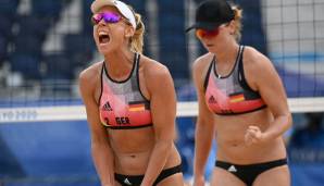 Karla Borger und Julia Sude schieden bei Olympia vorzeitig aus.
