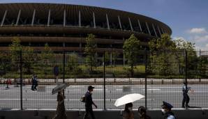 Im Nationalstadion von Tokio soll sich eine Vergewaltigung abgespielt haben.