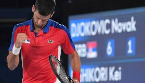 Novak Djokovic greift nach dem nächsten Titel.