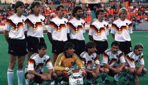 JÜRGEN KLINSMANN, THOMAS HÄSSLER - 1988 mit Deutschland: Bevor sie zu internationalen Stars wurden, halfen Klinsi und Icke (beide rechts) Deutschland zu einem seltenen Erfolg bei Olympia. Italien wurde 3:0 besiegt.