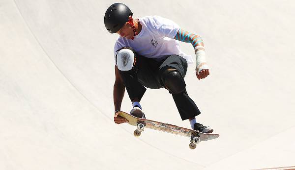 Skateboarder Tyler Edtmayer hat sich trotz eines gebrochenen Arms seinen Olympia-Traum erfüllt.
