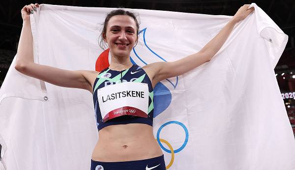 Marija Lassizkene hat Gold im Hochsprung gewonnen.