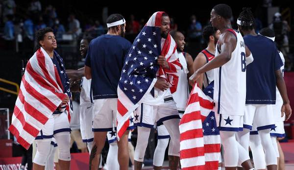 Kevin Durant führte die USA zum Sieg im Finale gegen Frankreich.