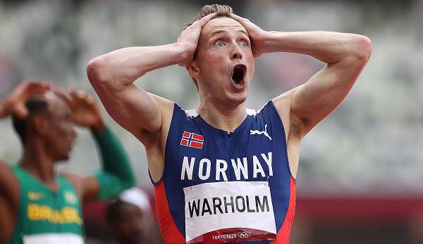 Warholm hat über 400m Hürden einen Wahnsinns-Weltrekord aufgestellt.