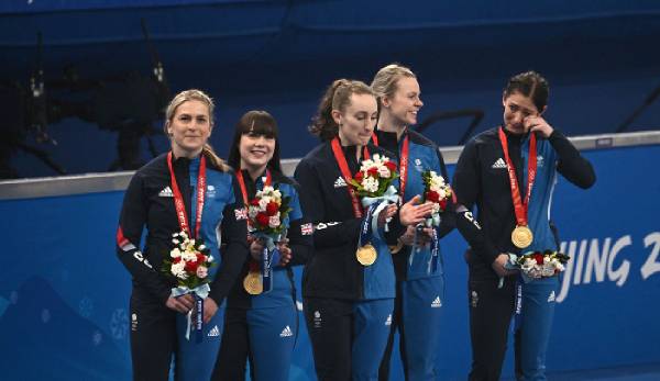 Die britischen Curlerinnen haben dem Vereinigten Königreich die erste Goldmedaille beschert.