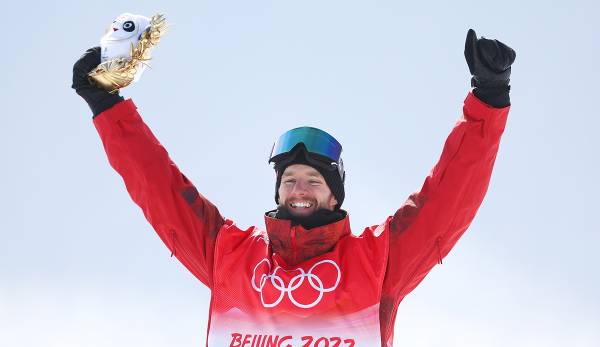 Snowboarder Max Parrot ist Olympiasieger im Slopestyle.