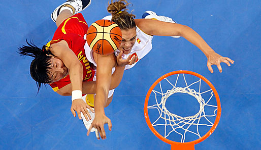 Basketball, China, Spanien, Frauen