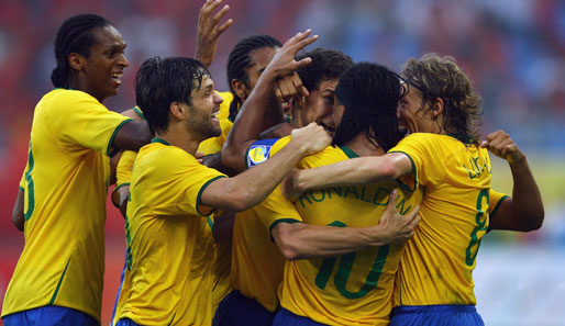 Olympia, Fußball, Männer, Brasilien, Diego, Ronaldinho, Pato