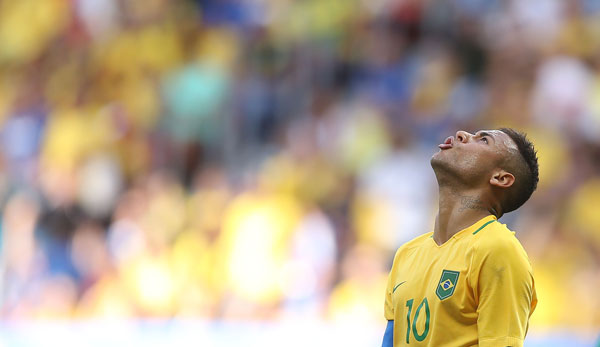 Neymar und Co. tun sich bei den Olympischen Spielen bislang schwer