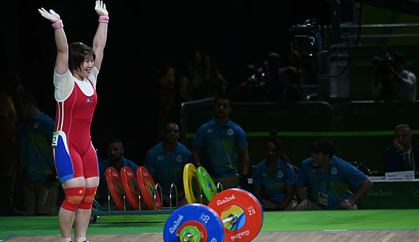 Rim Jong Sim ist Olympiasiegerin im Gewichtheben - und sicherte Nordkorea die erste Medaille in Rio