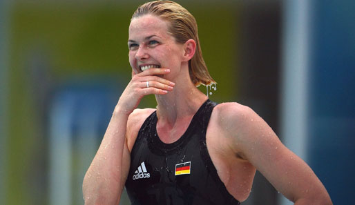 Doppel-Olympiasiegerin Britta Steffen wird beim Saisonfinale in Berlin nicht an den Start gehen