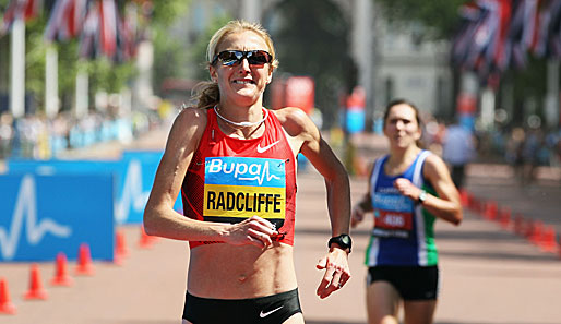 Paula Radcliffe wird 2012 in London ihren dritten Olympia-Marathon bestreiten