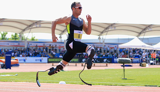 Oscar Pistorius will sich einen Platz im starken südafrikanischen Olympia-Team erkämpfen