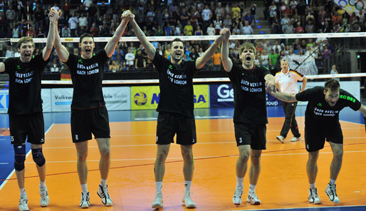 Die deutschen Volleyballer erwartet bei Olympia eine schwere Vorrundengruppe