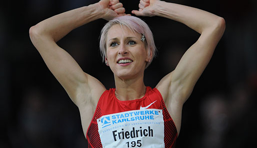 Ariane Friedrich darf trotz verfehlter Norm bei den Olympischen Spielen teilnehmen