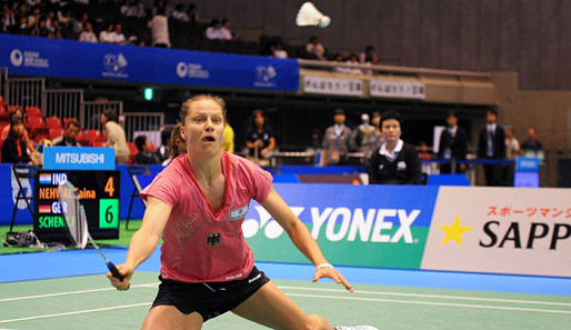 Deutschlands beste Badminton-Spielerin: Juliane Schenk
