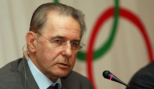 IOC-Präsident Jacques Rogge ist hoch erfreut über die Teilnehmerinnen aus Saudi-Arabien