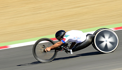 Alessandro Zanardi gewann bei seiner Paralympics-Premiere direkt die Goldmedaille