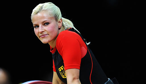 Julia Rohde stellte bei der Quali der Gewichtheberinnen zwei deutsche Rekorde auf