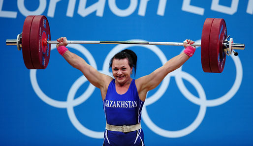 Swetlana Podobedowa gewann die Goldmedaille in der 75-Kilo-Klasse