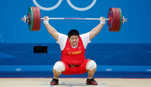 Mit den 333 Kilogramm stellte Zhou Lulu einen neuen Weltrekord auf