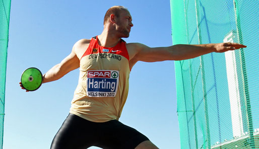 Diskuswerfer Robert Harting hat bei den Olympischen Spielen in London einen Kontrahenten weniger
