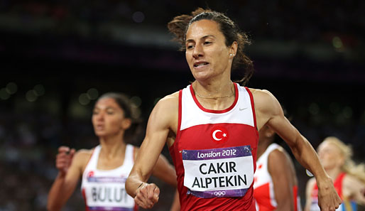 Die Türkin Cakir Alptekin gewann Gold über 1.500 Meter