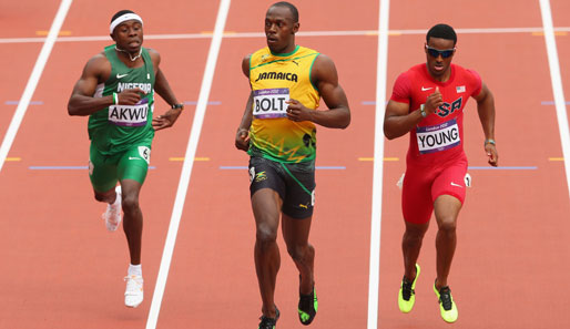 Usain Bolt gewann seinen Vorlauf über 200 Meter souverän