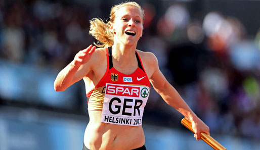 Verena Sailer darf sich auf das Halbfinale über die 100-Meter-Distanz freuen