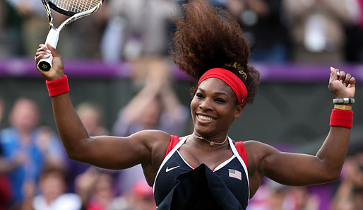 Serena Williams sicherte sich erstmals die Einzel-Goldmedaille bei Olympia
