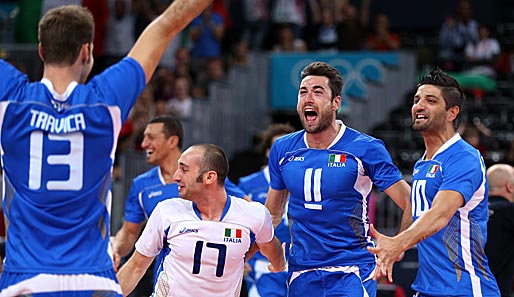 Die Italiener jubeln über die Bronzemedaille
