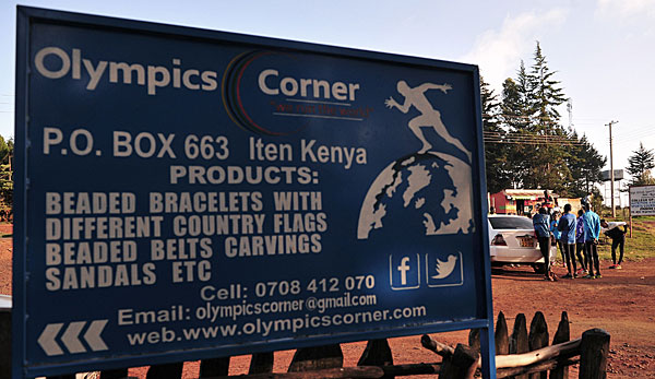 Die kenianischen Athleten haben sich in Iten auf Rio vorbereitet