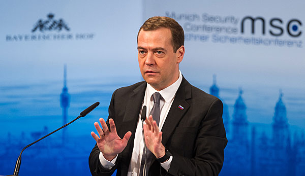 Minipräsident Medwedew kündigte die Unterstützung beim Empfang der Athleten an