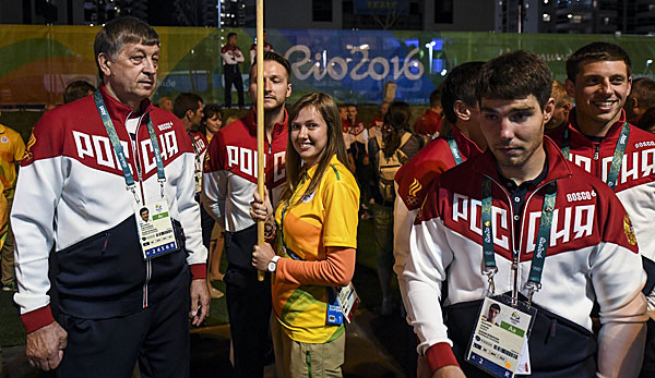 Die russischen Athleten sind bereits in Rio angekommen