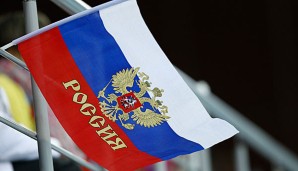 Nach dem schwenken der russischen Fahne hat ein Weißrusse seine Akkreditierung verloren