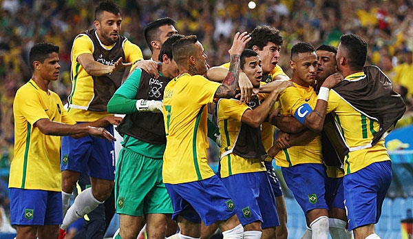 Neymar traf im Finale gegen Deutschland den entscheidenden Elfmeter