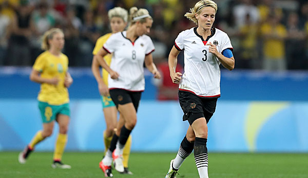 Die Spielführerin der deutschen Nationalmannschaft rettete das Remis