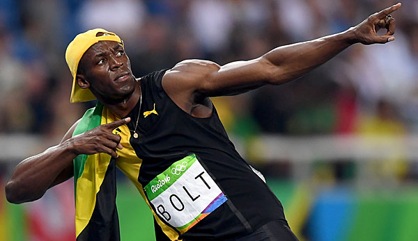 Usain Bolt ist Olympiasieger über 100 Meter