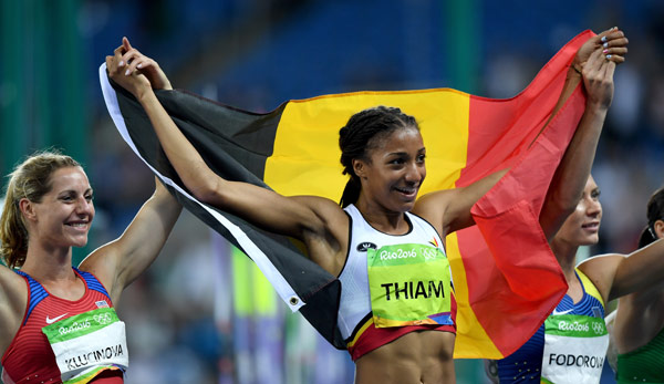 Nafissatou Thiam gewann überraschend Gold