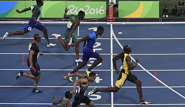 Usain Bolt ließ der Konkurrenz im 100-m-Finale keine Chance