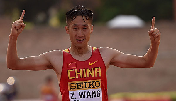 Wang Zhen holte Gold über 20 km Gehen