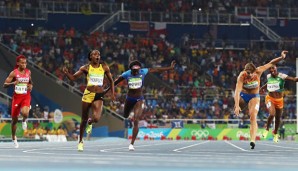 Nach Gold über 100m rast Elaine Thompson aus Jamaika auch über die doppelte Distanz zum Sieg