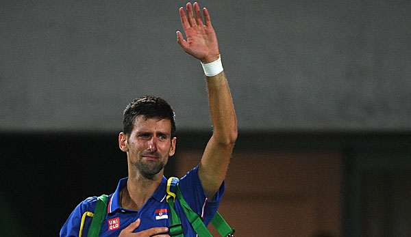 Novak Djokovic verabschiedete sich von den brasilianischen Fans unter Tränen